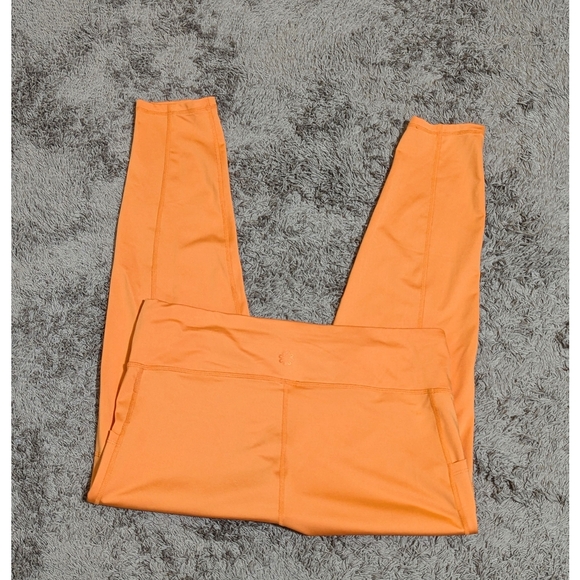 Pro player | Orange Athletic leggings | Size L - Picture 3 of 5